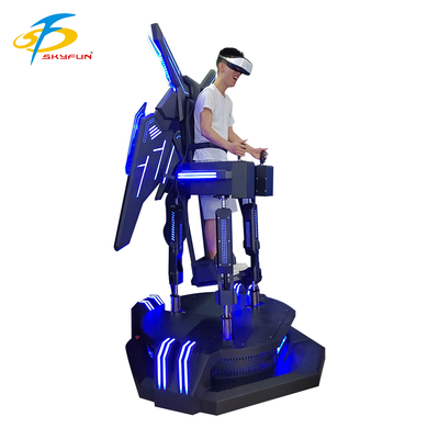 VR 비행 시뮬레이터 – 상하 진동, 인터랙티브 컨트롤 및 LED 효과를 갖춘 몰입형 9D VR 비행 경험