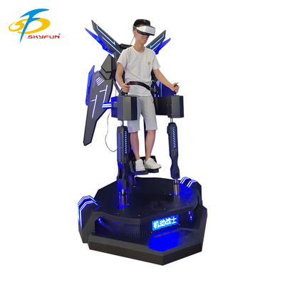 VR 비행 시뮬레이터 – 상하 진동, 인터랙티브 컨트롤 및 LED 효과를 갖춘 몰입형 9D VR 비행 경험