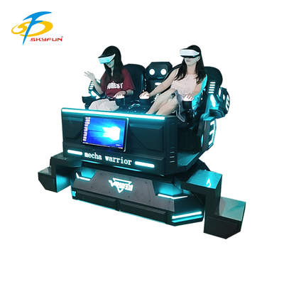 9D VR Mecha Warrior Simulator – Double Seat VR Cinema with Dynamic Motion, Special Effects, and Immersive Combat for VR Arcades & Game Centers