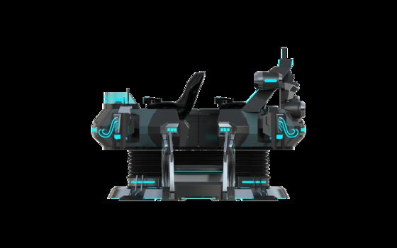 맞춤형 FUN UFO 5석 VR 영화 시뮬레이터입니다.