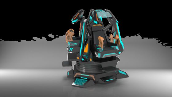 재미있는 스타 타워 3석 VR 영화 시뮬레이터 ∙ 독점적인 9-DOF 모션 디자인, 360° 디스플레이, 다중 특수 효과, DPVR 안경 & 3인용 몰입 투어 ∙ SKYFUN 제조사