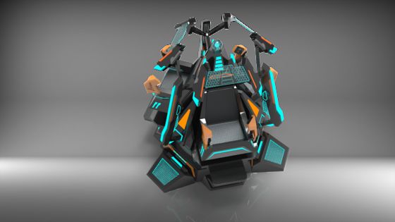 재미있는 스타 타워 3석 VR 영화 시뮬레이터 ∙ 독점적인 9-DOF 모션 디자인, 360° 디스플레이, 다중 특수 효과, DPVR 안경 & 3인용 몰입 투어 ∙ SKYFUN 제조사