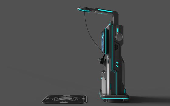 VR 공유 VR 슈팅 시뮬레이터 | 코인 작동 셀프 서비스, 안드로이드 시스템, 저가 VR 슈팅 라이드, 피코 건 글래스 & 32인치 모니터 – SKYFUN 제조사