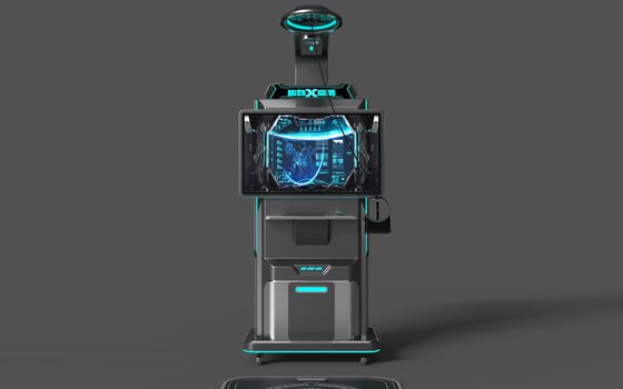 VR 공유 VR 슈팅 시뮬레이터 | 코인 작동 셀프 서비스, 안드로이드 시스템, 저가 VR 슈팅 라이드, 피코 건 글래스 & 32인치 모니터 – SKYFUN 제조사