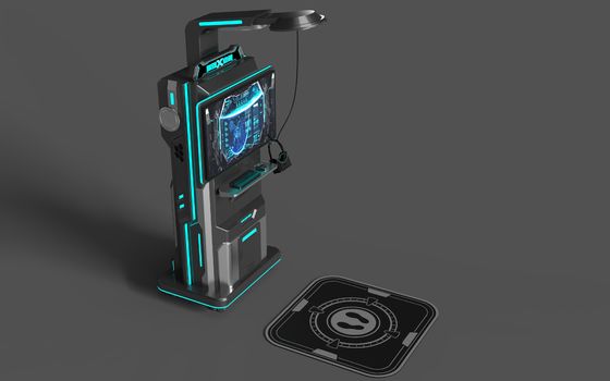 VR 공유 VR 슈팅 시뮬레이터 | 코인 작동 셀프 서비스, 안드로이드 시스템, 저가 VR 슈팅 라이드, 피코 건 글래스 & 32인치 모니터 – SKYFUN 제조사