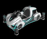 FUN 4 DOF 레이싱 카 시뮬레이터 | 4축 모션, 초대형 곡선 LCD, 로지텍 G29 스티어링 휠, 5가지 게임, 42인치 모니터 – SKYFUN 제조사