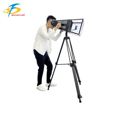 VR 크로싱 빈 1 좌석 VR 시네마 SF-A07 | 휴대용 고급 케이스, 오래 지속되는 배터리, 올인원 VR 헤드셋, 카메라급 안정성, 11개 게임 – SKYFUN 제조사