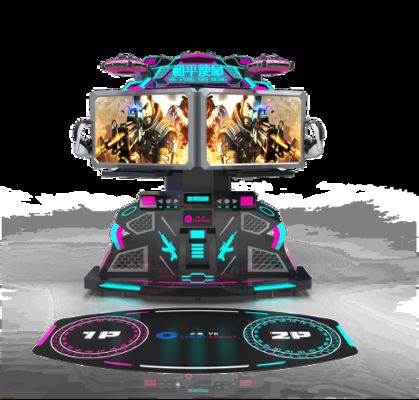 VR 평화 임무 두 단계 인터랙티브 플랫폼 ∙ 연결된 VR 전투, 100+ 게임, 고해상도 VR 헤드셋, 서라운드 사운드, 42인치 모니터