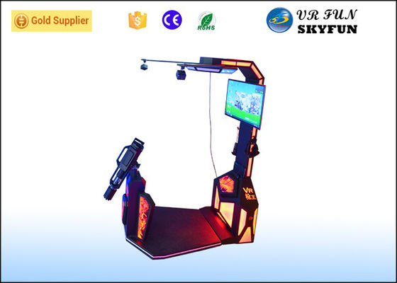 까맣고/빨강 HTC Vive 비행 모의 조종 장치, 사실상 게임 시뮬레이터를 쏘는 총