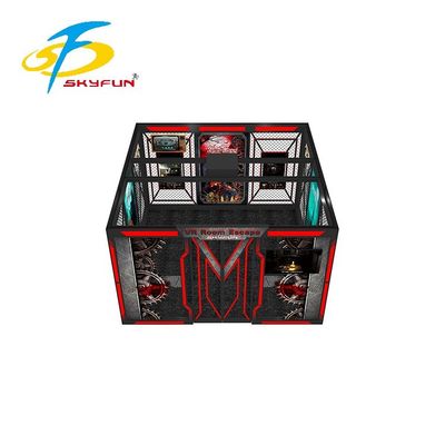 2인 VR 룸 탈출 – 멀티플레이어 퍼즐 게임플레이, 협동 챌린지 및 몰입형 탈출 룸 경험을 위한 HTC 헤드셋을 갖춘 인터랙티브 플랫폼 VR