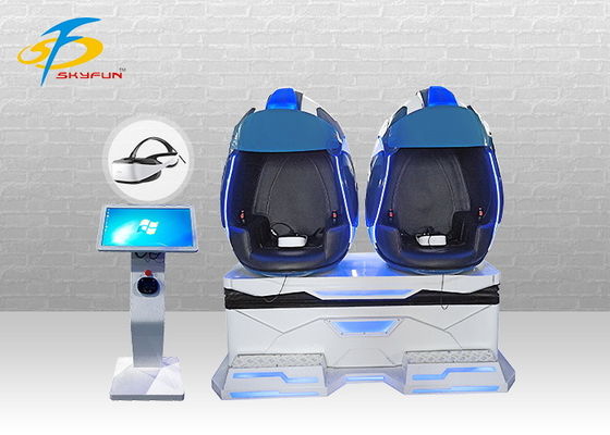 매력적인 유원지 VR 계란 의자 + 총격사건 게임을 가진 9D VR 영화관