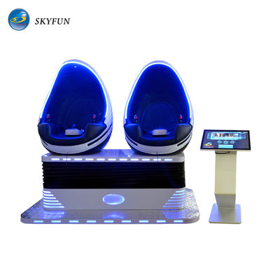 Skyfun Immersive 두 배 좌석 9D VR 계란 의자 2세 Deepoon 유리