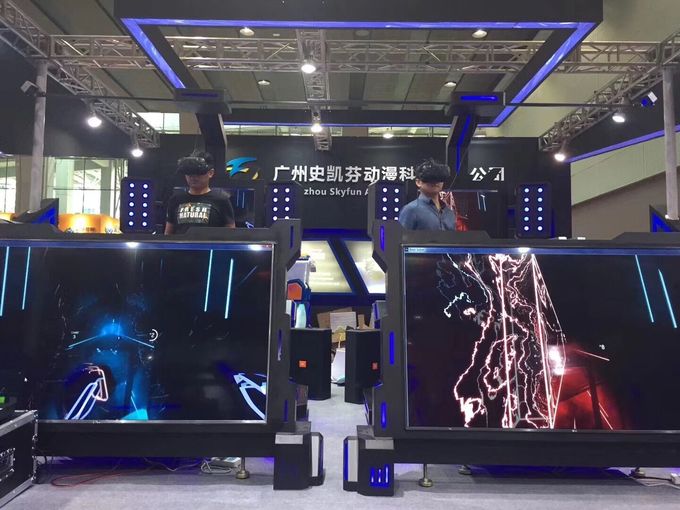 음악 게임을 가진 아케이드 게임 Skyfun 9D VR 시뮬레이터 보장 12 달